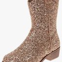 Josmo Glitter Girls Cowgirl Boots Mid Calf Boots Girl Cowboy Boots Size Little Kids/Big Kids 4