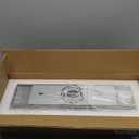 WOSHITU LED Wall Sconce Light: 19 Inch Black Modern Sconces Wall Lighting 3000K Dimmable Crystal Wall Lamps Indoor Bathroom Sconce Wall Mount Light Fixtures for Living Room/Bedroom/Hallway