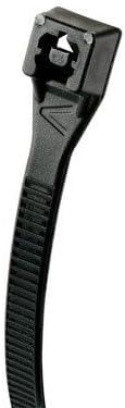 GB Gardner Bender 45-308UVB 8" Black Heavy Duty UV Resistant Cable Ties 15 Count