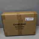 EASELAND Queen Size Mattress Pad Pillow Top Mattress Cover Quilted Fitted Mattress Protector Cotton Top Stretches up 8-21" Deep Pocket Cooling Mattress Topper (60x80 inch, White)