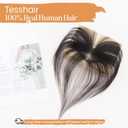 Wispy Bangs Hair Clip Human Hair, Human Hair Clip in Bangs, Wispy HairPieces, No Tangle & Smooth, 11g #1B Natural Black