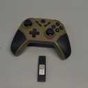 Multi-Platform Wireless Controller, PC Gaming Controller with 2.4G Adpater/Hall Joysticks/Hall Triggers/1200 mAh Battery/4 Programmable Buttons/RGB Lighting, Compatible with PC Windows 7/8.1/10/11, Switch/OLED/Lite, iOS, Android, Steam-Army Green