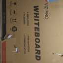 VIZ-PRO Magnetic Whiteboard/Dry Erase Board, 48 X 36 Inches, Silver Aluminum Frame