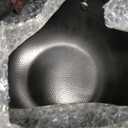 WANGYUANJI Carbon Steel Wok with Lid, 8.7" Small Mini Wok Pan, Thickened Heavy Duty Flat Bottom for Deep Frying, Camping & Solo Meals, Induction Ready, Seasoning Required, Traditional Pow Skillet