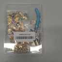 AUGSUN 189Pcs Ocean Themed Keychain Making Kit, Charm Jewelry Chain Making Crafts Including 60 Summer Beach Charms 12 Keychain Clips Hooks 15 Extender Chains 100 Jump Ring and Jewelry Plier
