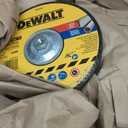 DEWALT DW4550 9-Inch by 1/4-Inch by 5/8-Inch-11 High Performance Fast Metal Grinding Wheel (One Size) Count of 7