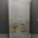 Framed Canvas Wall Art Print Tranquil Landscape III expansion by Amy Lighthall, 34x17 Sylvie Natural Frame, Coastal, Abstract Art for Wall Decor