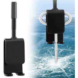 MADHOLLY Universal Ice Anchor Tool- Ice Anchor Power Drill Adapter Ice House Anchors for Ice Insert Sewing- Ice Shanty Anchors for Ice Fishing Shelter Tent, for Dad Gifts Ice Fishing Enthusiast