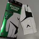 Callaway Golf Weather Spann Glove (Medium-Large, White)