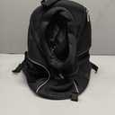 PetAmi Dog Front Carrier Backpack, Adjustable Dog Pet Cat Chest Carrier Backpack, Ventilated Dog Carrier for Hiking Camping Travel, Small Medium Dog Puppy Large Cat Carrying Bag, Max 15 lbs, Black