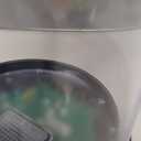 Jellyfish Lamp, 18LED 7-Color Changing Light with 5 Levels Brightness Jellyfish Aquarium fish lamp Home decor, children's birthday gift, men's and women's holiday gift, relaxing mood atmosphere (Black)