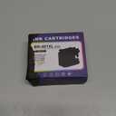 LC401XL Black Ink Cartridges, High Yield Compatible for Brother LC401 BK LC401XL Ink Cartridges, Works with MFC-J1010DW J1012DW J1170DW Printers, LC401 Black Ink for Brother Printer, 2 Pack