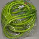 Flexzilla Air Hose, 3/8 in. x 50 ft., 1/4 in. MNPT Fittings, Heavy Duty, Lightweight, Hybrid, ZillaGreen - HFZ3850YW2