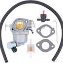 ApplianPar Carb Carburetor Gasket Set 597128 596375 for Briggs & Stratton 40U777 40U877 Engine