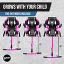 Ezyroller Drifter X Ride On Toy Ages 4-12+ Ideal Weight 40-110 lbs, Pink