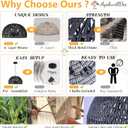 17.6” Black Woven Pendant Lights Boho Chandelier Light Fixture 3-Light Wicker Pendant Lights Rattan Light Pendant Dome Pendant Wicker Light Fixture for Dining Room Bedroom(Bulb Incl.)