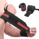 2 Pack Wrist Brace Wrist Straps for Weightlifting, Wrist Straps Lifting Straps Wrist Weights Carpal Tunnel Wrist Brace