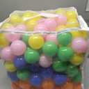 Ball Pit Balls, Bright & Pastel Multicolor Plastic Balls For Kids