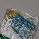 DUGATO Artist Paint Brush & Palette Set - 20 Nylon Brushes (Assorted Sizes & Shapes) with 5 Mixing Trays - Ideal for Acrylic, Watercolor, Oil & Gouache Painting (Blue)