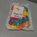 60PC Rainbow Balloons Set, Colorful Balloons, 12 Inch Bright Color Yellow Orange Hot Pink Teal Blue Confetti Balloon Helium for Rainbow Wedding Day Birthday Party decorations