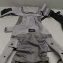 Momcozy Newborn Baby Carrier - Ergonomic, Cozy and Lightweight Carrier for 7-24lbs, Adjustable Neck Support with Sunshield, Breathable Airmesh Perfect for Summer Outing, Light Purple