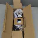 TUYU Electric Spin Scrubber, Full-Body IPX7 Waterproof Bathroom Scrubber with Power LCD Display, Adjustable Extension Handle, Cordless Shower Cleaner Brush for Bathtub Kitchen Wall Cleaning (Black)