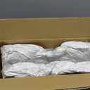 24x24 Euro Throw Pillow Inserts-Down Feather Pillow Inserts-Cotton Fabric-Set of 2-White.