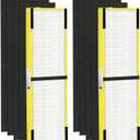 APPLIANCEMATES FLT5000 True HEPA Filter Replacement C for Germ Guardian Air Purifier AC5000, AC5000E, AC5250PT, AC5350B, AC5350W, AC5300B, CDAP5500B, (2 Packs HEPA Filters and 8 Packs Pre-Filters)