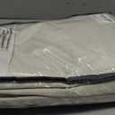 100% Blackout Shield Linen Blackout Curtains for Bedroom 84 Inches Long, Back Tab/Rod Pocket Living Room Drapes, Thermal Insulated Blackout Curtains 2 Panels Set, 50" W x 84" L, Cream