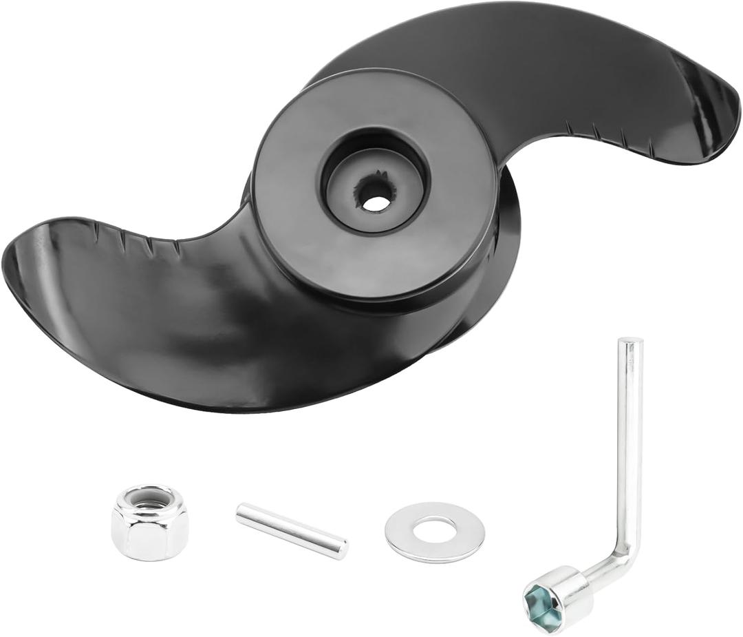 MKP-38 Weedless Wedge 2 Prop Compatible with Minn Kota 4-1/2" Diameter Motors, 1865023&1378160 Trolling Motor Prop Fit for Minn Kota Ulterra,Fortrex,Terrova,Riptide ST/SF112LB Thrust Motor Parts