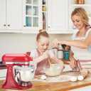 Pouring Shield for KitchenAid Tilt Head 4.5-5QT Stainless Steel (Only),Safety Pouring Shield,Splatter Guard for kitchenaid mixer bowl,Kitchen Aid Stand Mixers,kitchen aid Accessories and Attachments