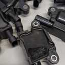 UF413 Ignition Coil Packs 41962 Spark Plugs and 48322R Wires Set Compatible with Chevy Silverado Tahoe Suburban GMC Sierra Yukon Cadillac Escalade Buick 4.8L 5.3L 6.0L for 12570616 by MCCKLE (8 Pack)