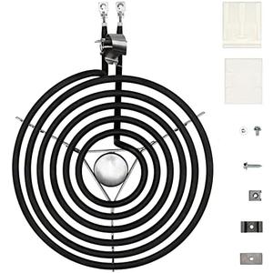 WB30X348 Electric Stove Burners 8'' 2350W By TOP-HEATER Upgraded 235217 Fit GE Hotpoint RCA Stove coil surface Element Replace WB30X0214, WB30X0215, WB30X0324,WB30X367, WB30X5037, WB30X5038 1Pack