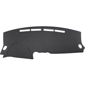 Dash Cover Compatible with Nissan Altima 2007-2012, Carbon Fiber Leather Dashboard Mat Sun Shade Protector, Anti-Slip, UV Protection (Black)