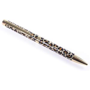 Graphique Cheetah Fashion Pen - 5.5" Ballpoint Pen with Refillable Black Ink, Twist-Top Pen, Makes a Beautiful and Unique Gift