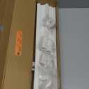 EVEO Cable Hider - One Cord Hider 300 Cord Cover Wall Cable Hider, Cable Concealer, Wire Hiders for TV on Wall. Cable Management, Cord Hider Cable Raceway Wire Covers for Cords (White, Small)