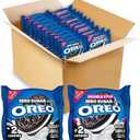 OREO Zero Sugar and OREO Double Stuf Zero Sugar Chocolate Sandwich Cookies Variety Pack, 20 Snack Packs (2 Cookies Each) BB 15 AUG 26