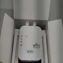 WiFi Extender,WiFi Extender Signal Booster for for Home & Outdoor,Device Servers Covers Up to 6000 Sq. ft and 35 Devices,Internet Booster,Quick Setup,with Ethernet Port & Access Point.-Medium (Medium-2.4)