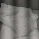 Genuine Joe GJO11915 Polyester Cloth-Like Table Skirt with Self Adhesive Backing, White