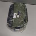 Zipper Tool Pouch Two Compartments Heavy Duty, Utility ToolBag with Carrying Handle D-Rings, Tools Storage Organizer for Electrician Mechanic, Gift for Men Dad,Green