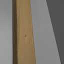 UNISHADES Cordless Bamboo Roman Shades for Windows, Size (32.5" W × 64" H) Colour (Eastfield Teak)