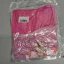 2 x Christian Shirts for Women: Cross T-Shirt Pink Bow Graphic Tee Fall Bible Verse Shirt Religious Faith Tops (Pink, M)