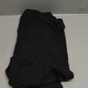 No Nonsense Lounge Yoga Pants Black Flared Cotton Leggings, 32.5 Inseam, Wide Waistband, No Show Coverage, Relaxed Flare Leg (Large)