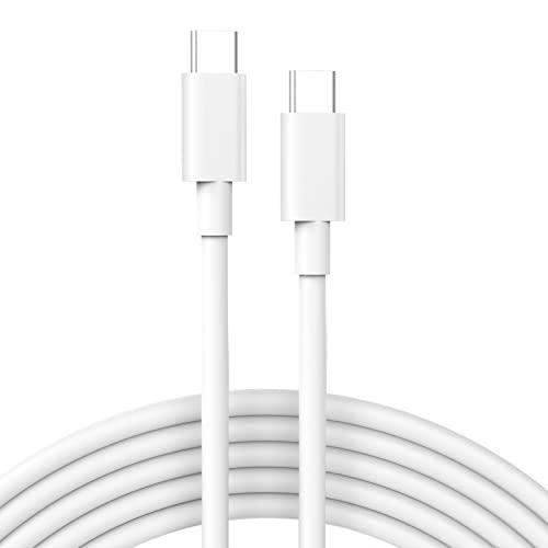 IFEART 10ft USB C to USB C Cable for iPad Pro 13/12.9/11 inch, Air 5/4, Mini 6, MacBook Air/Pro Charger, iPhone 17/16/15 Pro Max, Pixel, USBC Type C Fast Charging Cord