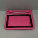 Fire HD 10 Tablet Case 2019 (Previous Model)-SHREBORN Shockproof Kid-Proof Cover with Stand Kids Case for Amazon Fire HD 10 Tablet(2019/2017/2015 Release) NOT for 2021 Released 11th Generation (New Pink)