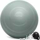 YOTTOY Anti-Burst Exercise Ball for Working Out, Yoga & Pregnancy, Extra Thick Workout Ball for Physical Therapy & Fitness