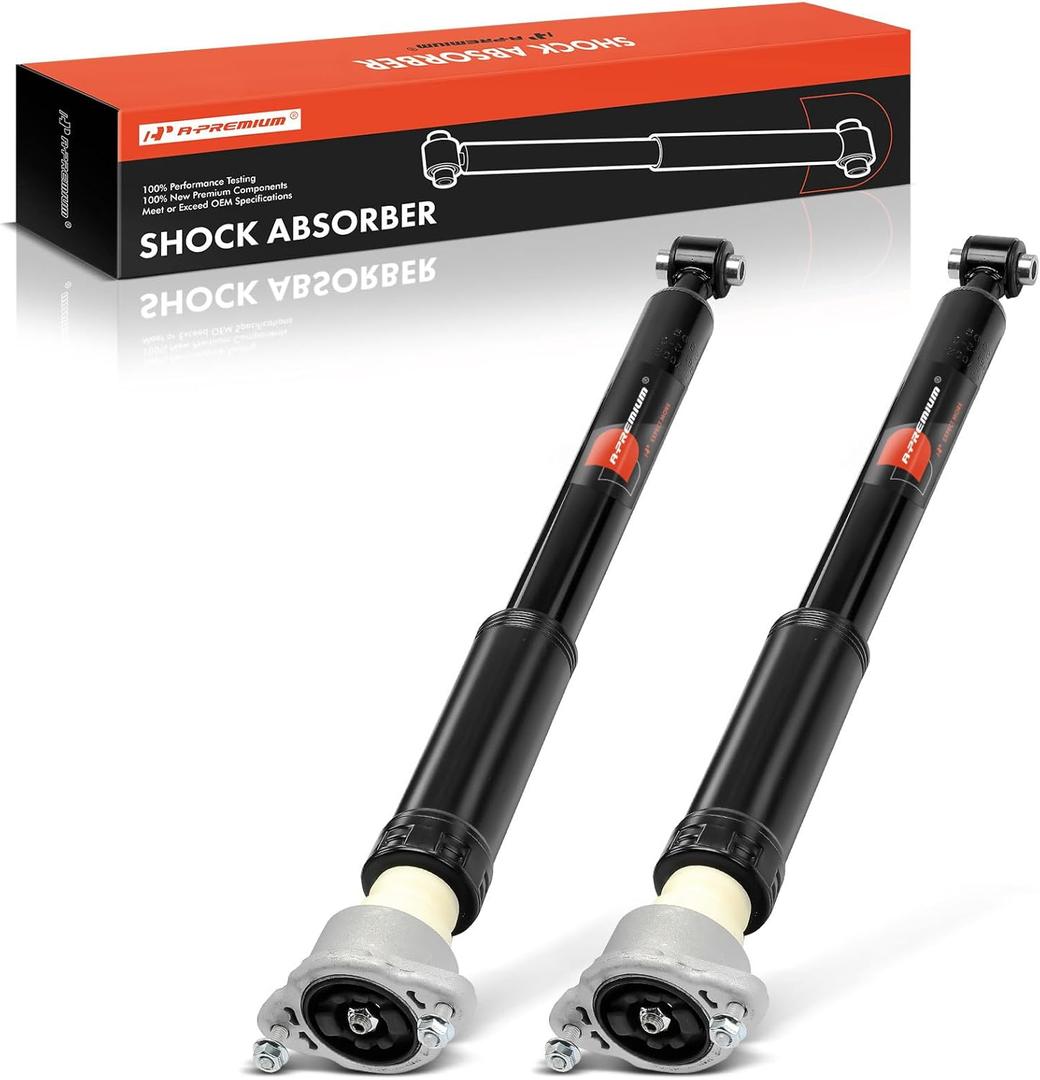 A-Premium Rear Shock Absorber Compatible with Mercedes-Benz C250 2012-2014, C300 2008-2014/2016-2022, C350 2008-2015, C63 AMG 2012, E350, E400, E450, E63 AMG, 2-PC Set