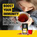 Tiesta Tea - Cranberry Hibiscus Rooibos Tea, Fireberry, Loose Leaf, Herbal Blend with Hibiscus, Cranberry, Currants, Rooibos, Enjoy Hot or Iced, 200 Cups in Resealable Pouch, 16 Ounce (EXP 11/13/27)