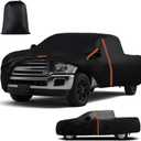 Waterproof Truck Cover for Ford F-250 / F-350 Super Duty SuperCrew 6.75' (2008-2022) & SuperCab 8' (20082016)  All-Weather Outdoor Pickup Cover with Zipper Door & Windproof Straps, Sun UV Protect