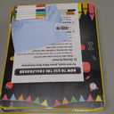 5 x DUNKMATE First Day Last Day of School Board Sign with 6 Liquid Chalk Markers Pack & Wipe Cloth - 14”x11” Double-Sided & Reusable Chalkboard - Back to School Board
